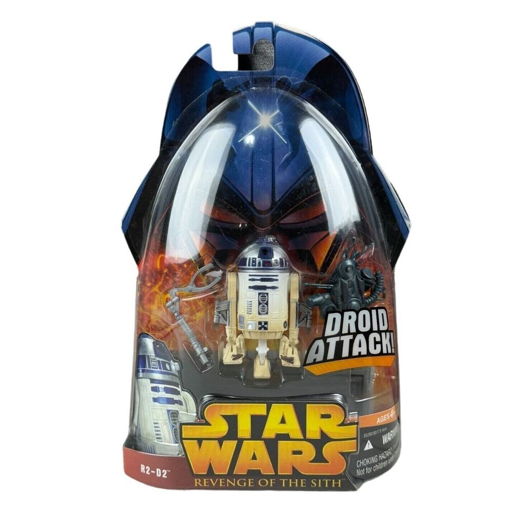 Star Wars Revenge Of The Sith R2-D2 Droid Attack Action Figure Hasbro 3.75" #7